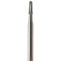Oral Surgery Burs - Tungsten Carbide 1702 (016) Domed Taper Fissure Cross Cut Stryker Shank 4 (44.5mm)