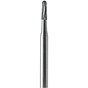 Oral Surgery Burs - Tungsten Carbide 1703 (021) Domed Taper Fissure Cross Cut J Notch Shank 6 (44.5mm)