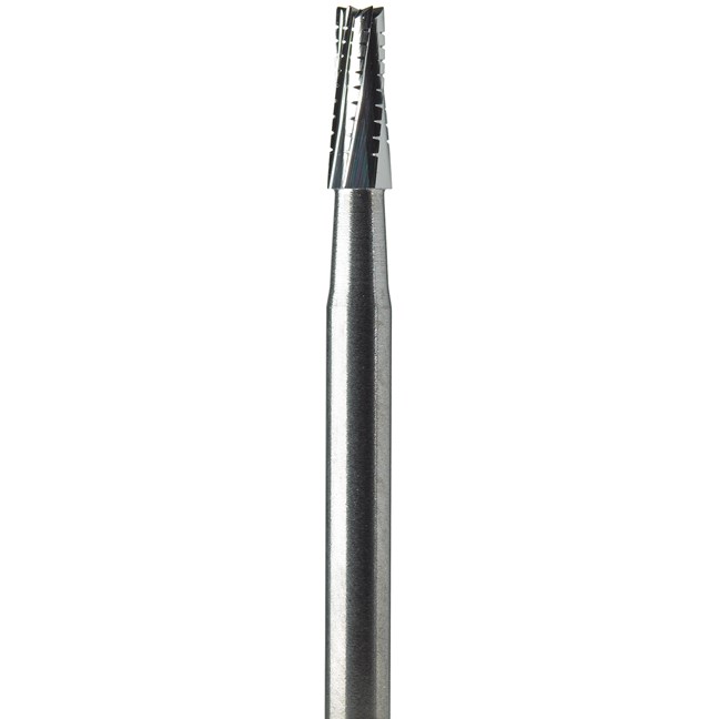 Surgical Burs - Tungsten Carbide 702 Taper Fissure Cross Cut HP 016 Shank 3