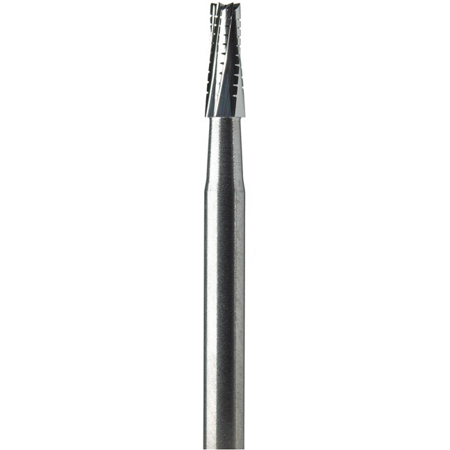 Surgical Burs - Tungsten Carbide 702 Taper Fissure Cross Cut 016 Stryker Shank 4