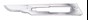 Scalpel Blades - Red, Sterile, Carbon Steel No. 15 (0205)