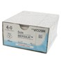 Mersilk Black Suture W329H. Length: 45cm, Gauge: 4/0