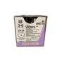 Vicryl Suture, Coated - Absorbable, Braided, Undyed W9730. Length: 75cm, Gauge: 3/0