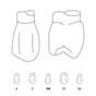 Odus Pella Transparent Crown Forms Bi-Cuspids 14