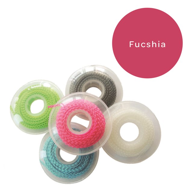Elastomeric Chain Short Fushia
