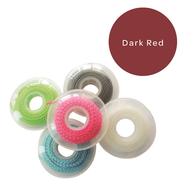 Elastomeric Chain Short Dark Red
