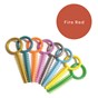 Elastomeric Ligatures Fire Red