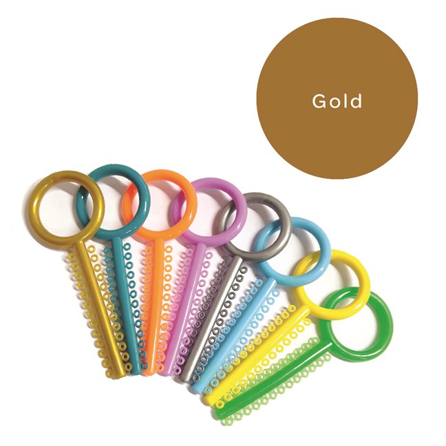 Elastomeric Ligatures Gold